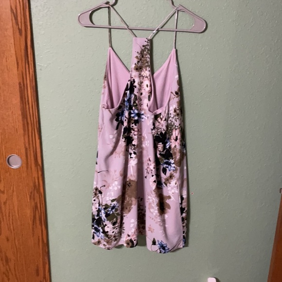 Floral blush pink summer dress - Picture 4 of 6